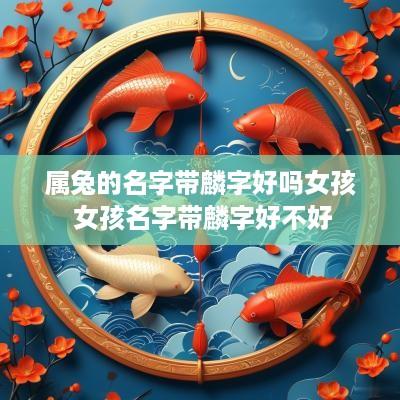 属兔的名字带麟字好吗女孩 女孩名字带麟字好不好