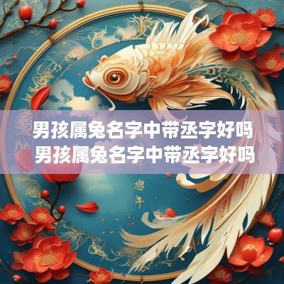 男孩属兔名字中带丞字好吗 男孩属兔名字中带丞字好吗怎么取