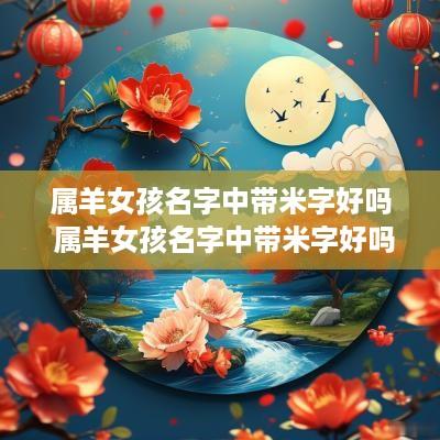属羊女孩名字中带米字好吗 属羊女孩名字中带米字好吗