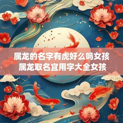 属龙的名字有虎好么吗女孩 属龙取名宜用字大全女孩