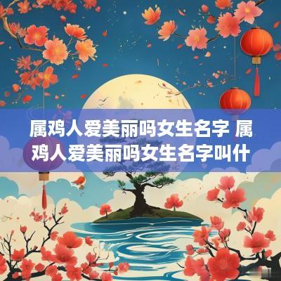 属鸡人爱美丽吗女生名字 属鸡人爱美丽吗女生名字叫什么