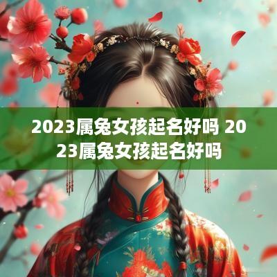 2025属兔女孩起名好吗 2025属兔女孩起名好吗