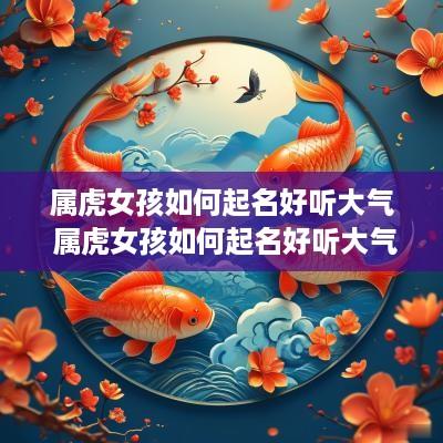属虎女孩如何起名好听大气 属虎女孩如何起名好听大气的名字