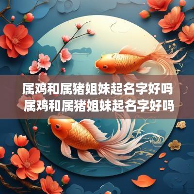属鸡和属猪姐妹起名字好吗 属鸡和属猪姐妹起名字好吗男孩