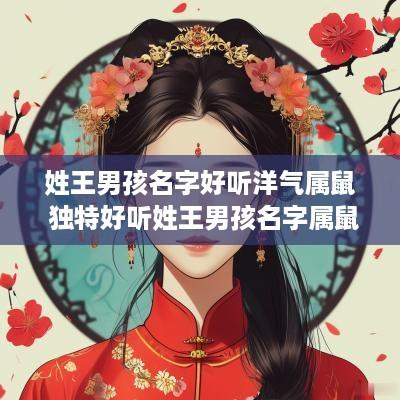 姓王男孩名字好听洋气属鼠 独特好听姓王男孩名字属鼠