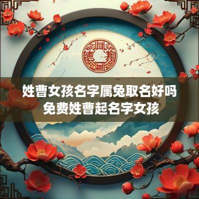 姓曹女孩名字属兔取名好吗 免费姓曹起名字女孩