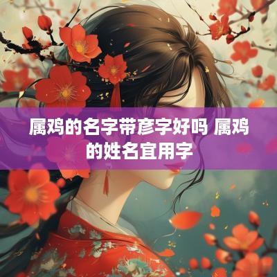 属鸡的名字带彦字好吗 属鸡的姓名宜用字