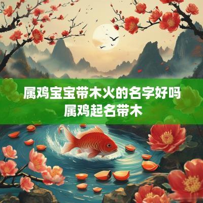 属鸡宝宝带木火的名字好吗 属鸡起名带木