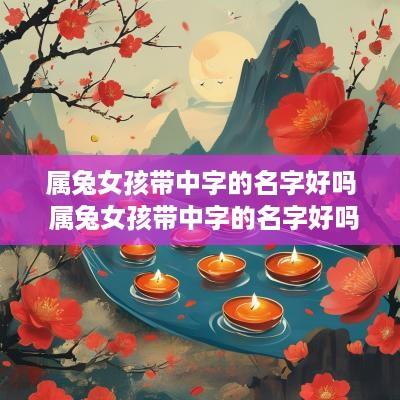 属兔女孩带中字的名字好吗 属兔女孩带中字的名字好吗