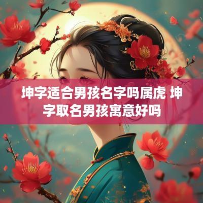 坤字适合男孩名字吗属虎 坤字取名男孩寓意好吗