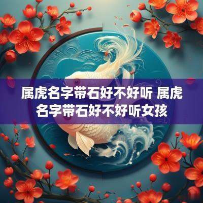 属虎名字带石好不好听 属虎名字带石好不好听女孩