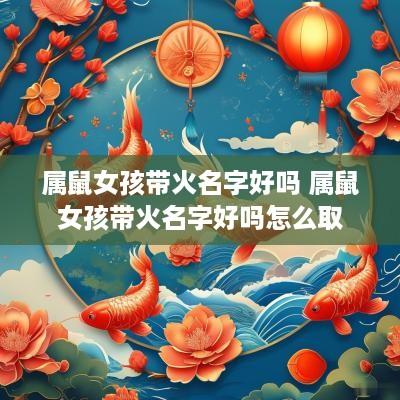属鼠女孩带火名字好吗 属鼠女孩带火名字好吗怎么取
