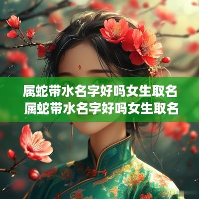 属蛇带水名字好吗女生取名 属蛇带水名字好吗女生取名大全