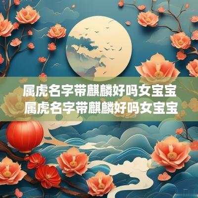 属虎名字带麒麟好吗女宝宝 属虎名字带麒麟好吗女宝宝取名