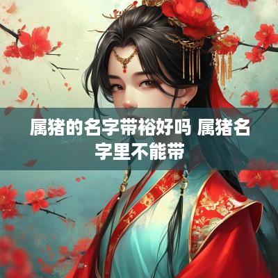 属猪的名字带裕好吗 属猪名字里不能带
