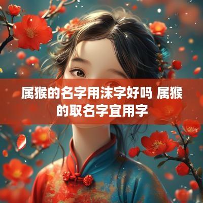 属猴的名字用沫字好吗 属猴的取名字宜用字
