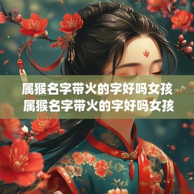 属猴名字带火的字好吗女孩 属猴名字带火的字好吗女孩怎么取名