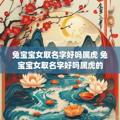 兔宝宝女取名字好吗属虎 兔宝宝女取名字好吗属虎的