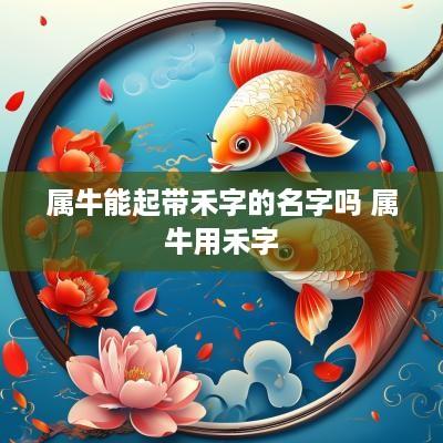 属牛能起带禾字的名字吗 属牛用禾字