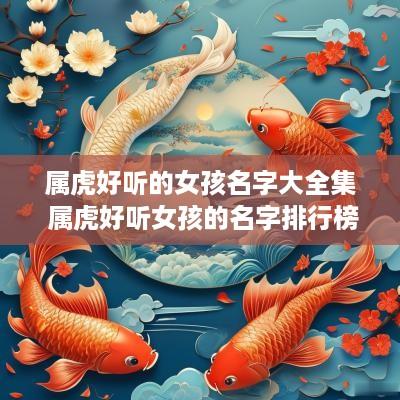 属虎好听的女孩名字大全集 属虎好听女孩的名字排行榜