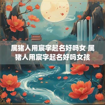 属猪人用宸字起名好吗女 属猪人用宸字起名好吗女孩