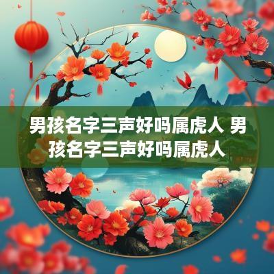 男孩名字三声好吗属虎人 男孩名字三声好吗属虎人