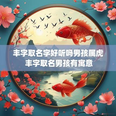 丰字取名字好听吗男孩属虎 丰字取名男孩有寓意