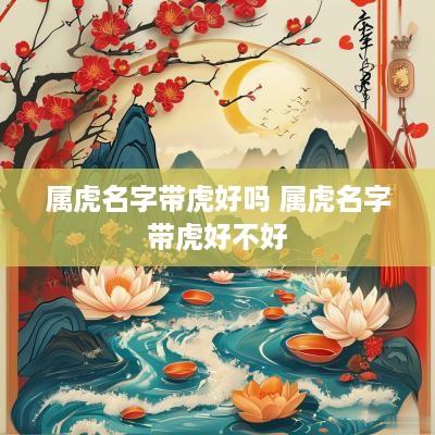 属虎名字带虎好吗 属虎名字带虎好不好