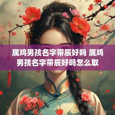 属鸡男孩名字带辰好吗 属鸡男孩名字带辰好吗怎么取