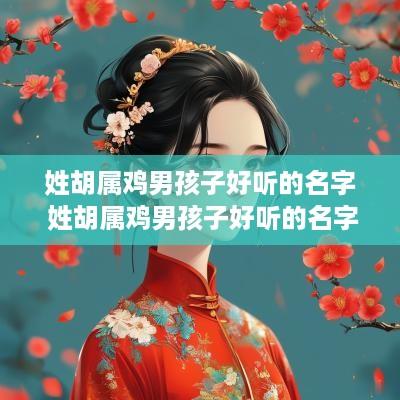 姓胡属鸡男孩子好听的名字 姓胡属鸡男孩子好听的名字两个字
