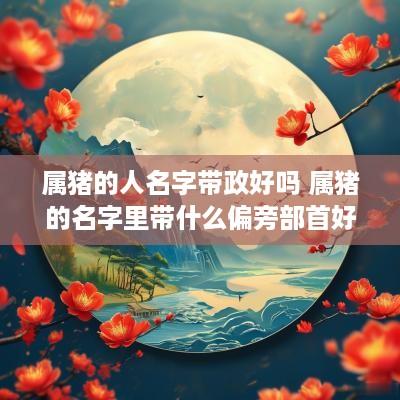 属猪的人名字带政好吗 属猪的名字里带什么偏旁部首好