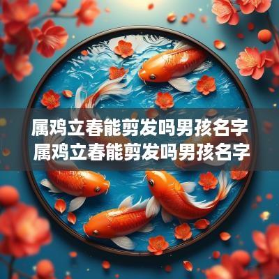 属鸡立春能剪发吗男孩名字 属鸡立春能剪发吗男孩名字大全