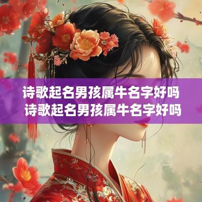 诗歌起名男孩属牛名字好吗 诗歌起名男孩属牛名字好吗
