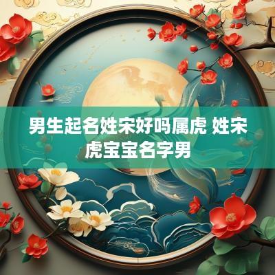 男生起名姓宋好吗属虎 姓宋虎宝宝名字男
