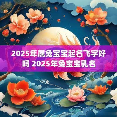 2025年属兔宝宝起名飞字好吗 2025年兔宝宝乳名