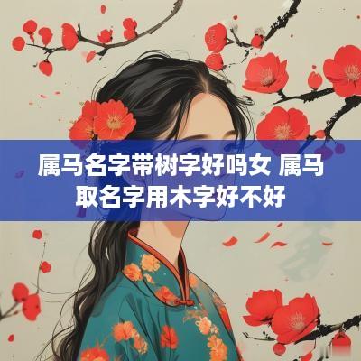 属马名字带树字好吗女 属马取名字用木字好不好