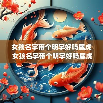 女孩名字带个明字好吗属虎 女孩名字带个明字好吗属虎的