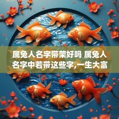 属兔人名字带荣好吗 属兔人名字中若带这些字,一生大富大贵