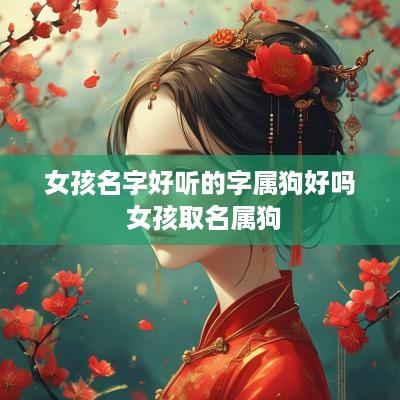 女孩名字好听的字属狗好吗 女孩取名属狗
