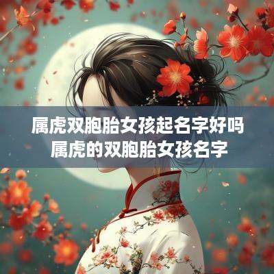 属虎双胞胎女孩起名字好吗 属虎的双胞胎女孩名字