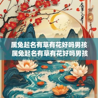 属兔起名有草有花好吗男孩 属兔起名有草有花好吗男孩名字