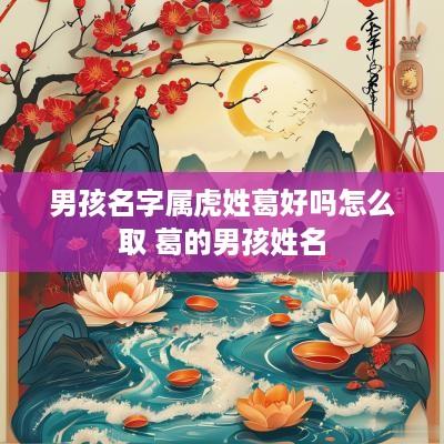 男孩名字属虎姓葛好吗怎么取 葛的男孩姓名