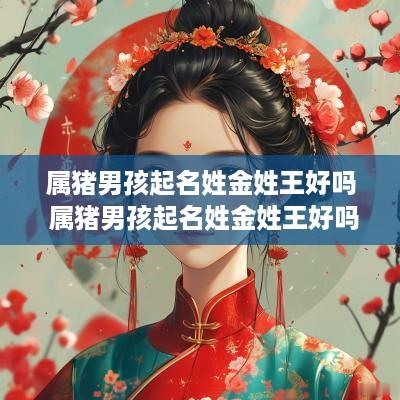 属猪男孩起名姓金姓王好吗 属猪男孩起名姓金姓王好吗
