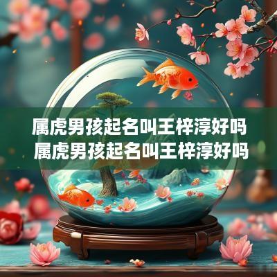 属虎男孩起名叫王梓淳好吗 属虎男孩起名叫王梓淳好吗