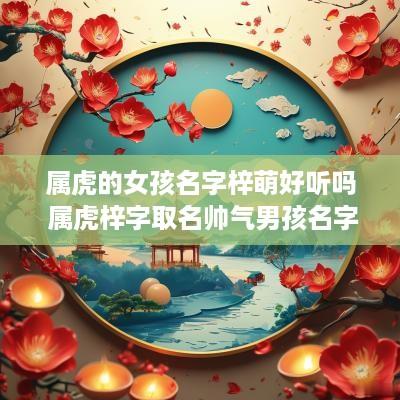 属虎的女孩名字梓萌好听吗 属虎梓字取名帅气男孩名字