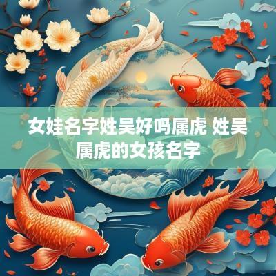 女娃名字姓吴好吗属虎 姓吴属虎的女孩名字
