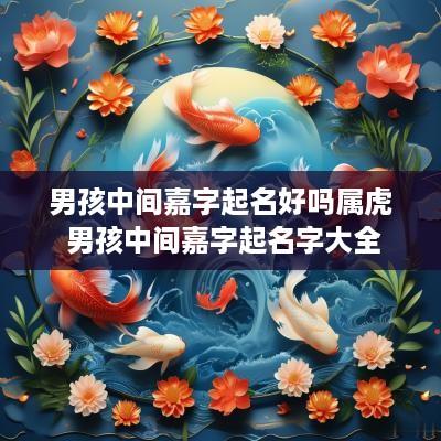 男孩中间嘉字起名好吗属虎 男孩中间嘉字起名字大全