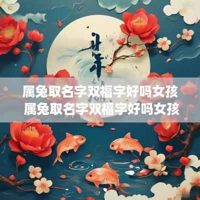 属兔取名字双福字好吗女孩 属兔取名字双福字好吗女孩子