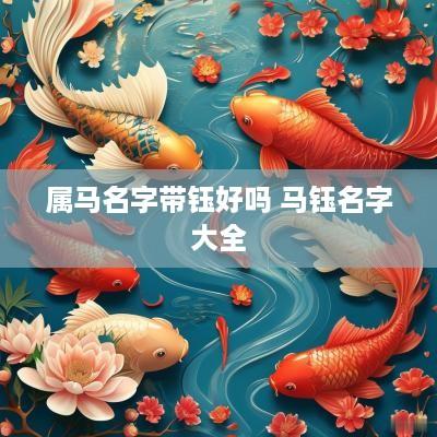 属马名字带钰好吗 马钰名字大全