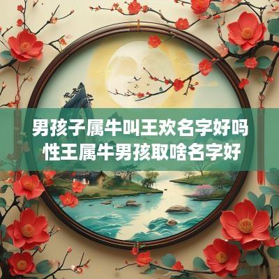 男孩子属牛叫王欢名字好吗 性王属牛男孩取啥名字好